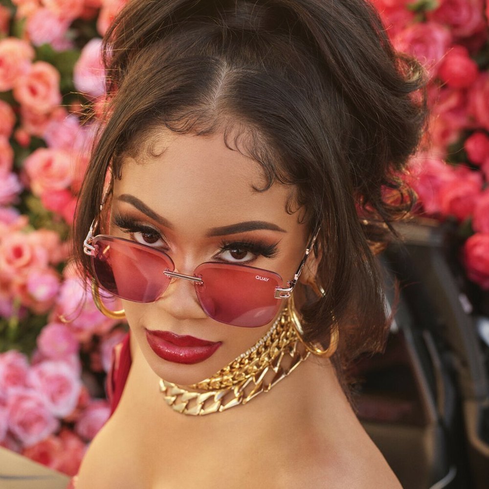 Quay x Saweetie No Cap